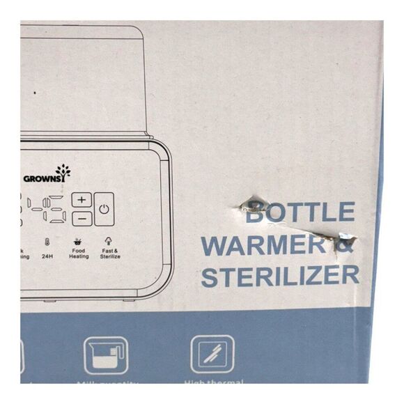 Grownsy Bottle Warmer & Sterilizer With Stain Remover Pack For Baby Bottles Box - Picture 4 of 9